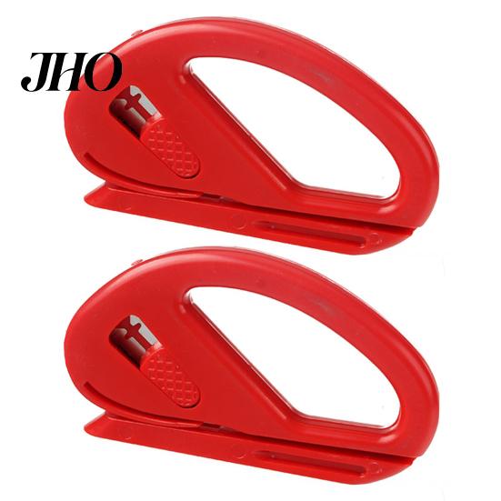 Secure Storage Paper Trimmer 1/2Pcs Safety Cutter Tool Film Hidden Blade Wrapping Easy Sliding Packaging Roll Safe To Use
