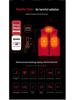 Plus Size Women's Smart Electric Heated Vest with USB Charging - Winter