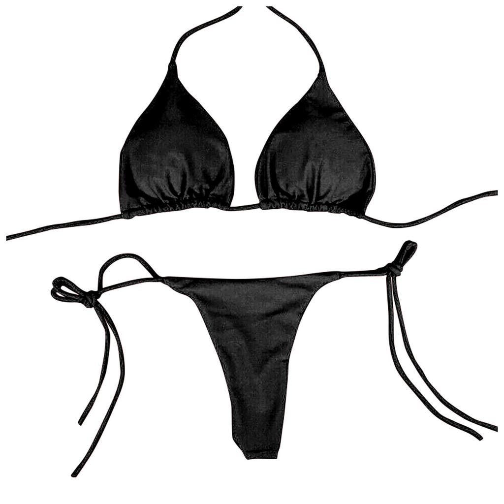 Letní sexy dámské sportovní plavky Sexy bikiny spodní prádlo (Žádné vycpávky)