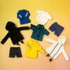 1/3 1/4 1/6 Fashion Doll Clothes Cotton Hoodies Solid Color Accessories For Bjd Dolls Girls Doll Accessories Toy For Children