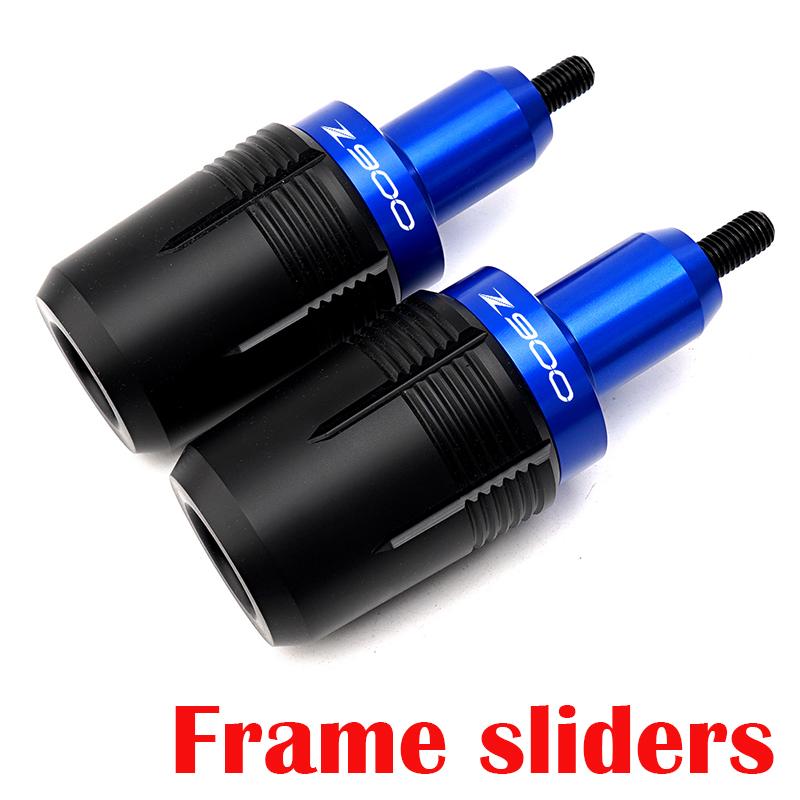 Apărător de accident de evacuare din aluminiu pentru motocicletă pentru Kawasaki Z 900 Z900 RS 2017-2022 Glisoare pentru cadru Motor în cădere