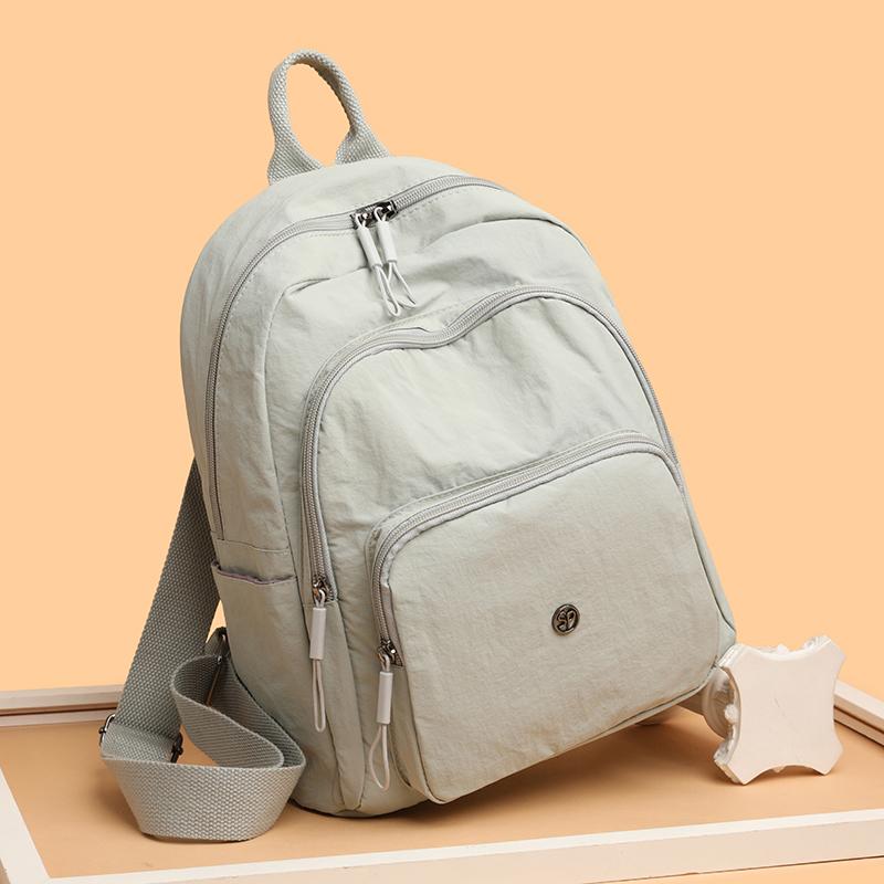 Mini Backpack Ultra-Light Travel Bag Unisex Multi-Compartment Backpack Student Schoolbag