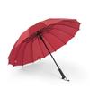 24-Rib Long-Handle Umbrella for Men, Dual-Use for Sun and Rain, Thickened and Durable, Large Double-Sized Sun Protection Automatic Umbrella for
