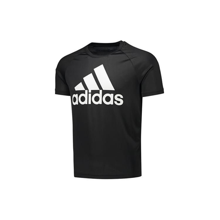 adidas T Shirts Men's Crew Neck Moderate Straight Fit BK0937