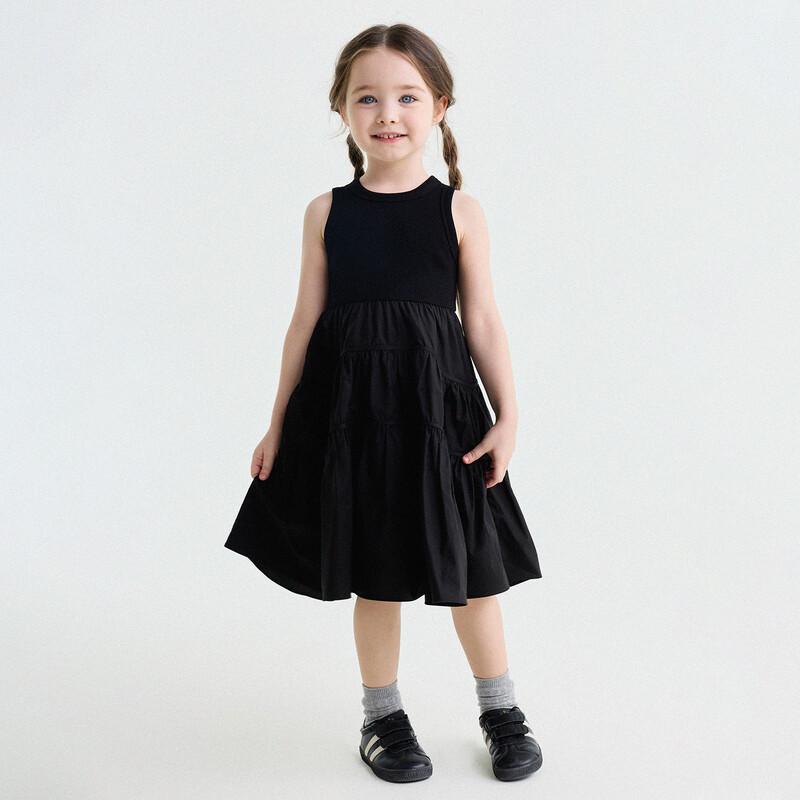 Girls' Summer Lightweight Sleeveless Princess Dress