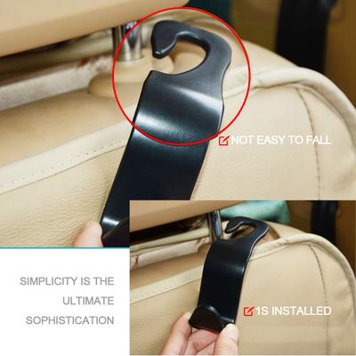 Car hanger bracket multi-function vehicle seat clothing rack sundries frame hook