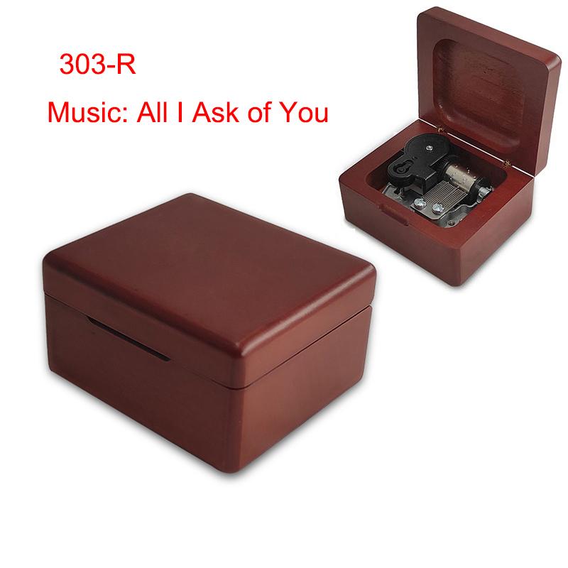 The Phantom Of The Opera Music Box Think of Me/All I Ask of You Melodies Special Musical Gift for Fans Friends Birthday Souvenir 3