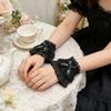 Elegant Lace Bowknot Arm Sleeves For Nails Photography Styling Fashionable Cuffs Sleeves Armwear Cosplay Accessories