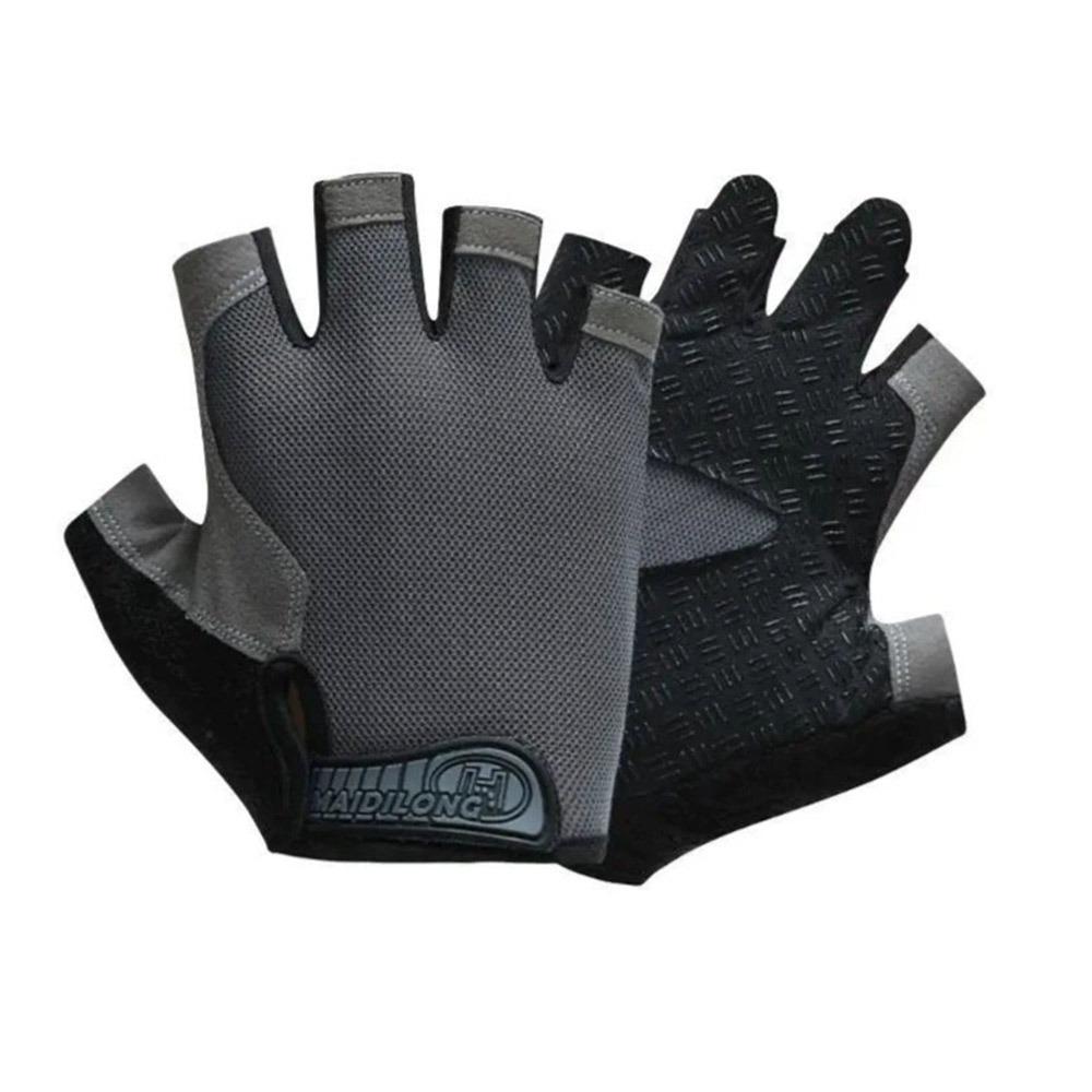Breathable Weight Lifting Fingerless Gloves Anti Slip Workout Gym Gloves  for Men Women