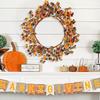 Eucalyptus Fall Wreath Harvest Front Door Thanksgiving Artificial for
