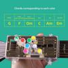 Guitar Chord Practice Tool Guitar Learning System Teaching Practice Aid with 6 Universal Chords