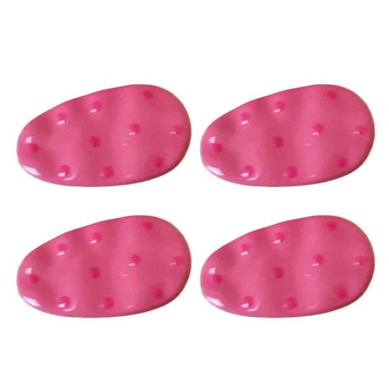 

4Pcs Girl Hairpins Non-Slip Teeth Dotted Design Korean Style Hair Clips Bangs Fixing Clips Lightweight Hair Accessories
