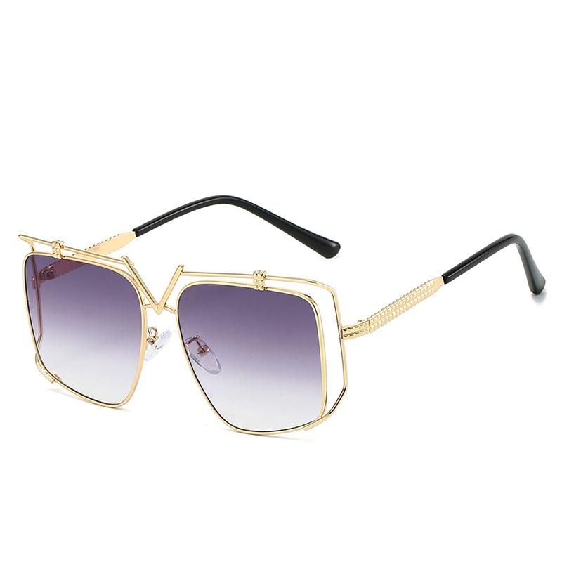 Durable High Quality Stylish High End Designer Style Retro Trendy Travel Friendly Oversized Female Sun Glasses