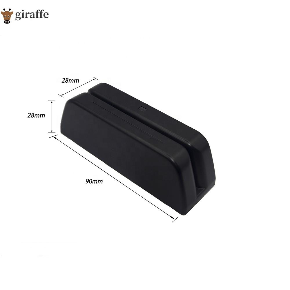 Lecteur de carte magnétique Mini MSR 3 pistes de haute qualité