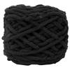 Single Thick Ice Strip Yarn Needle Knitting Woven Blanket Slipper Line(Milk White)