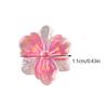 50Pcs 3D Flowers For Nails Charms Ice Translucent Gradient Blossom Manicure Art Flower Luminous Decoration For Nails Design