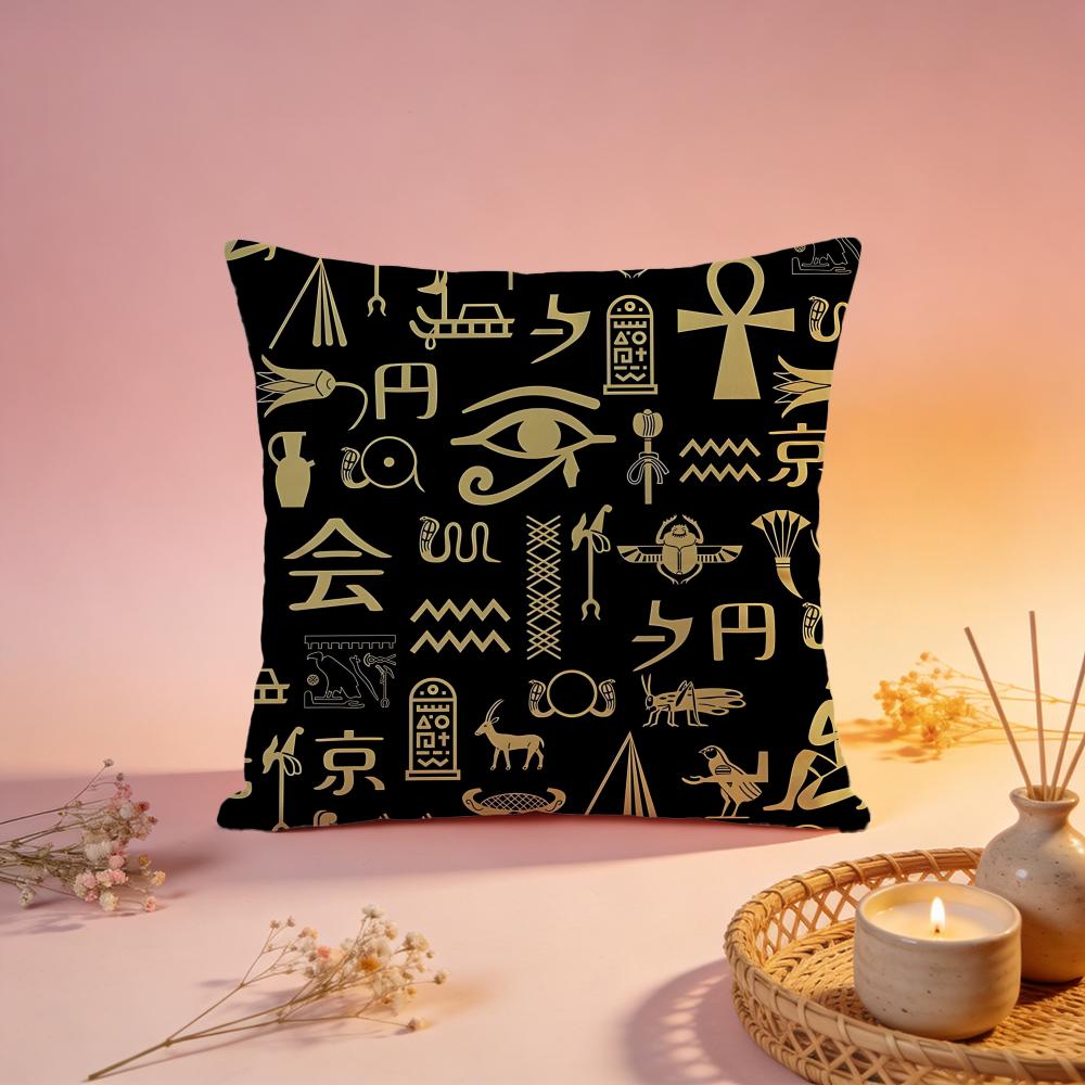 Trendy AAnubised Cushion Cover Comfortable Durable Pillow Cover MultiScene for Home Office Car Sofa