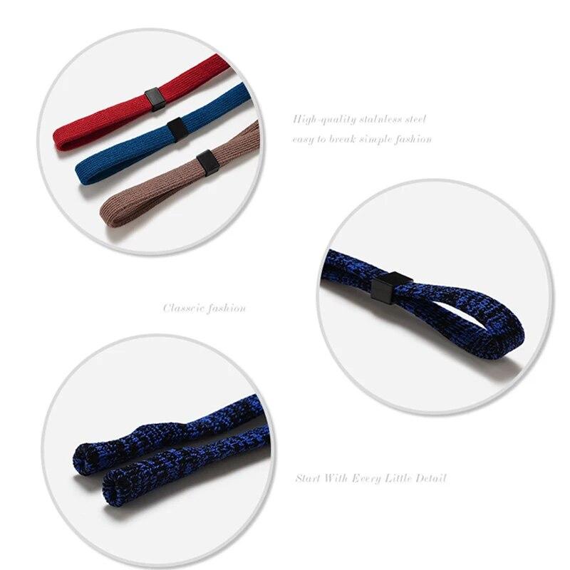 Anti-Slip Eyeglasses Cord ,10 Colors Glasses Lanyard, Unisex Outdoors Sports Sunglasses Strap Men Women