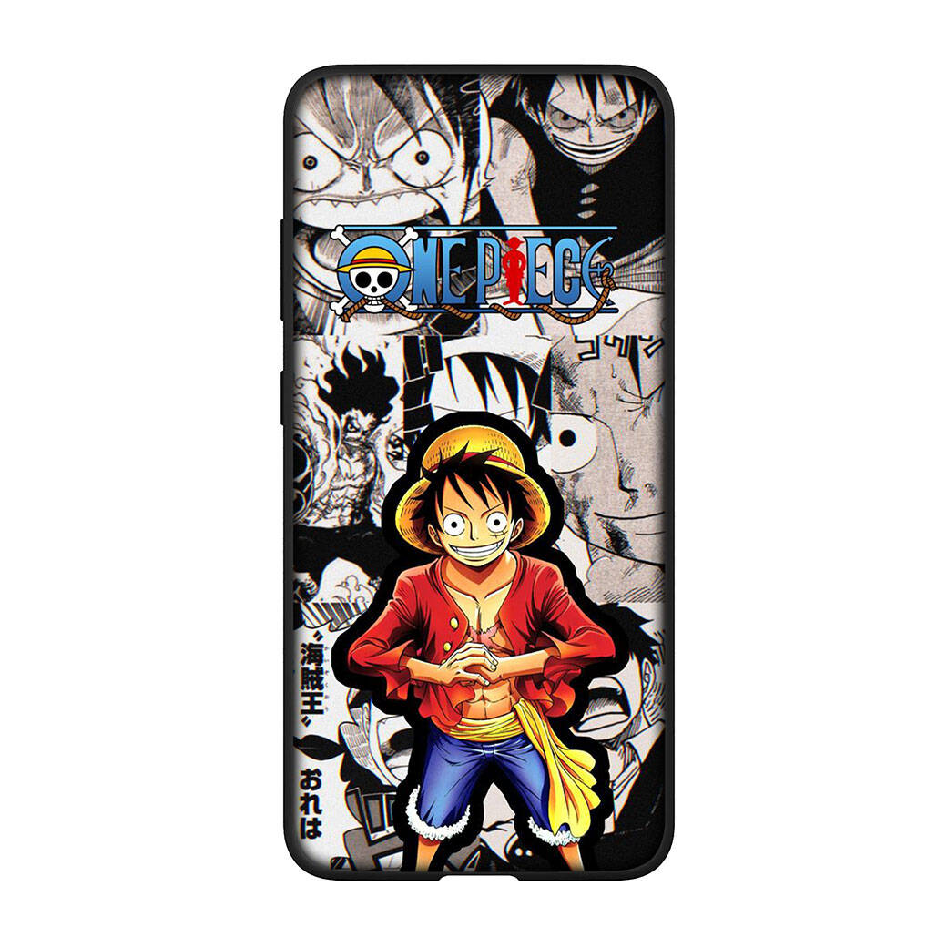 for Samsung Galaxy S25 S24 S23 iPhone 17 16 15 Xiaomi Redmi Note 14 13 12 Plus Pro Max A37 A57 Case Shanks Red Hair Luffy One Piece OPPO Huawei Cover