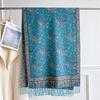Cashmere Paisley Scarf for Women Winter Pashmina Wraps Warm Shawl Thick Blanket Elegant Poncho Bufanda Echarpe Bandana