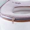 Bathroom Accessories Toilet Seat Cover Zipper Universal Toilet Cushion Household Warm Soft Toilet Seat Cover Winter WC Mat