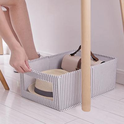 Storage Bins Collapsible Multi-purpose Non Woven Fabric Soft Closet Storage Organizer for Bedroom