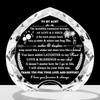 Aunt Gifts From Niece Unique - Crystal Engraved Best Aunt Ever Gifts Ideas For Auntie - Crystal Keepsake Birthday Present To My Auntie On Christmas