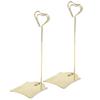 2Pcs Table Number Holder Multipurpose   Name Card Clips for Wedding Party