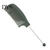 Hair Styling Comb DIY Beaded Comb, Fine Teeth Rat Tail Customizable with Blank Bar, Plastic Detangling for Men Women Stylist