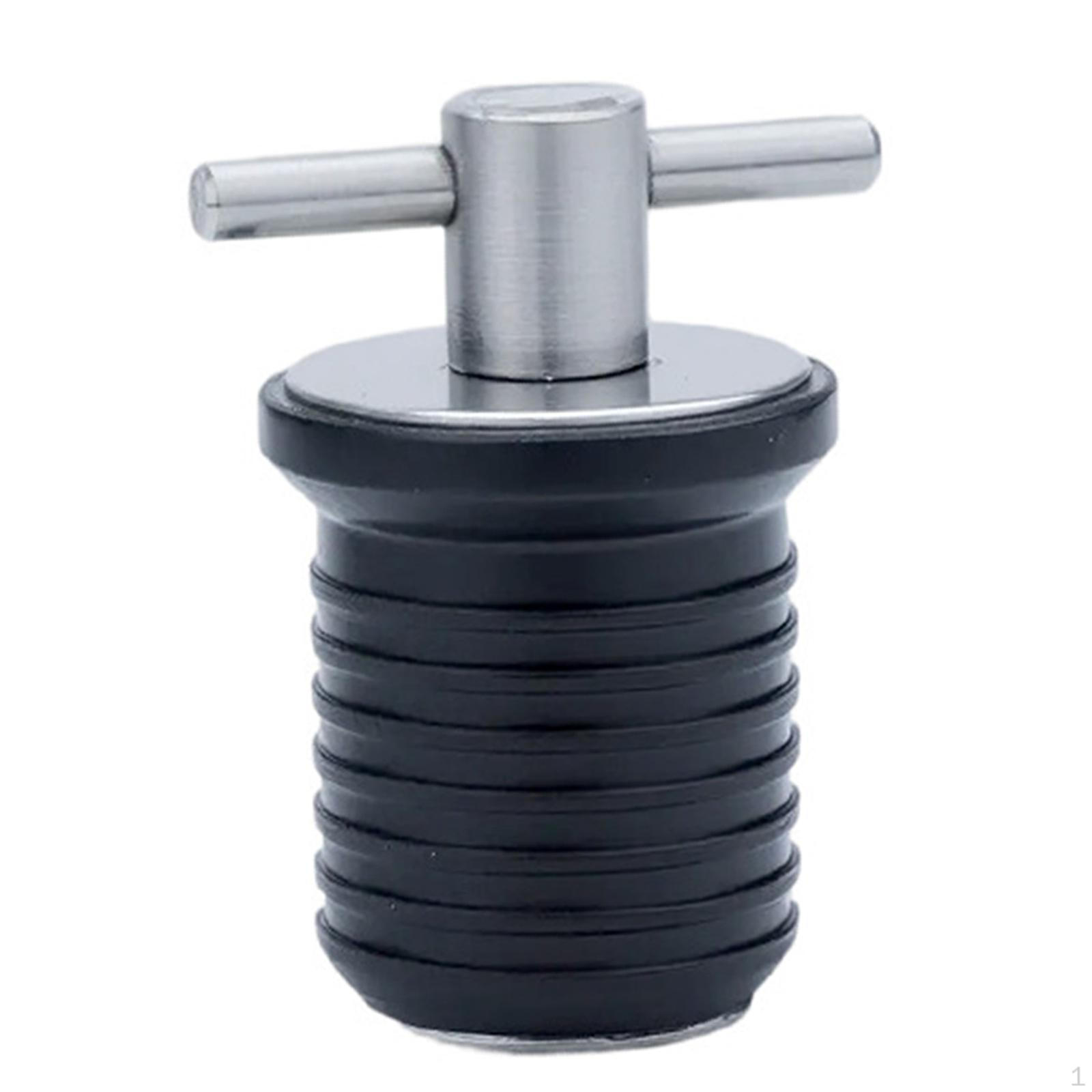 

Drain Twist Plug T Handle Boat Accessories Plumbing Fittings Stopper Adjustable for Boating