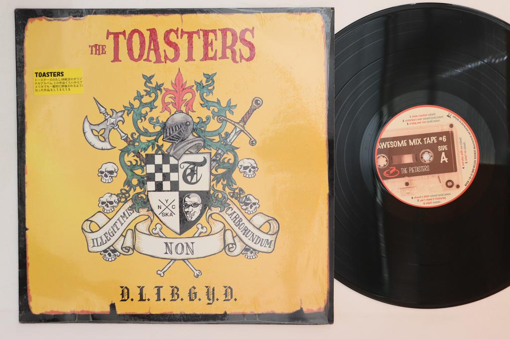 LP Record TOASTERS  Dont Let The Bastards Grind You Do GROLP020 GROVER 1997 Germany Rock Used