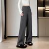 Her Pond Women's High-Waist Drape Straight-Leg Casual Pants