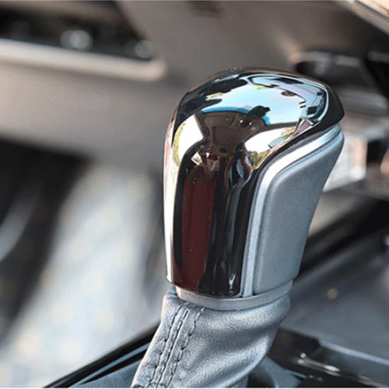 ABS Bright Black Gear Shift Knob Cover Trim For Toyota Corolla -2026