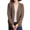 Warm Soft Fall Winter Sweater Coat Loose One Size Lady Cardigan Jacket Long Sleeve Thick Knitted Elastic Buttons Single Breasted