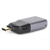 TypeC Male to Mini DP Female Adapter Portable TypeC to DP Adapter Compatible for Windows Android OS X