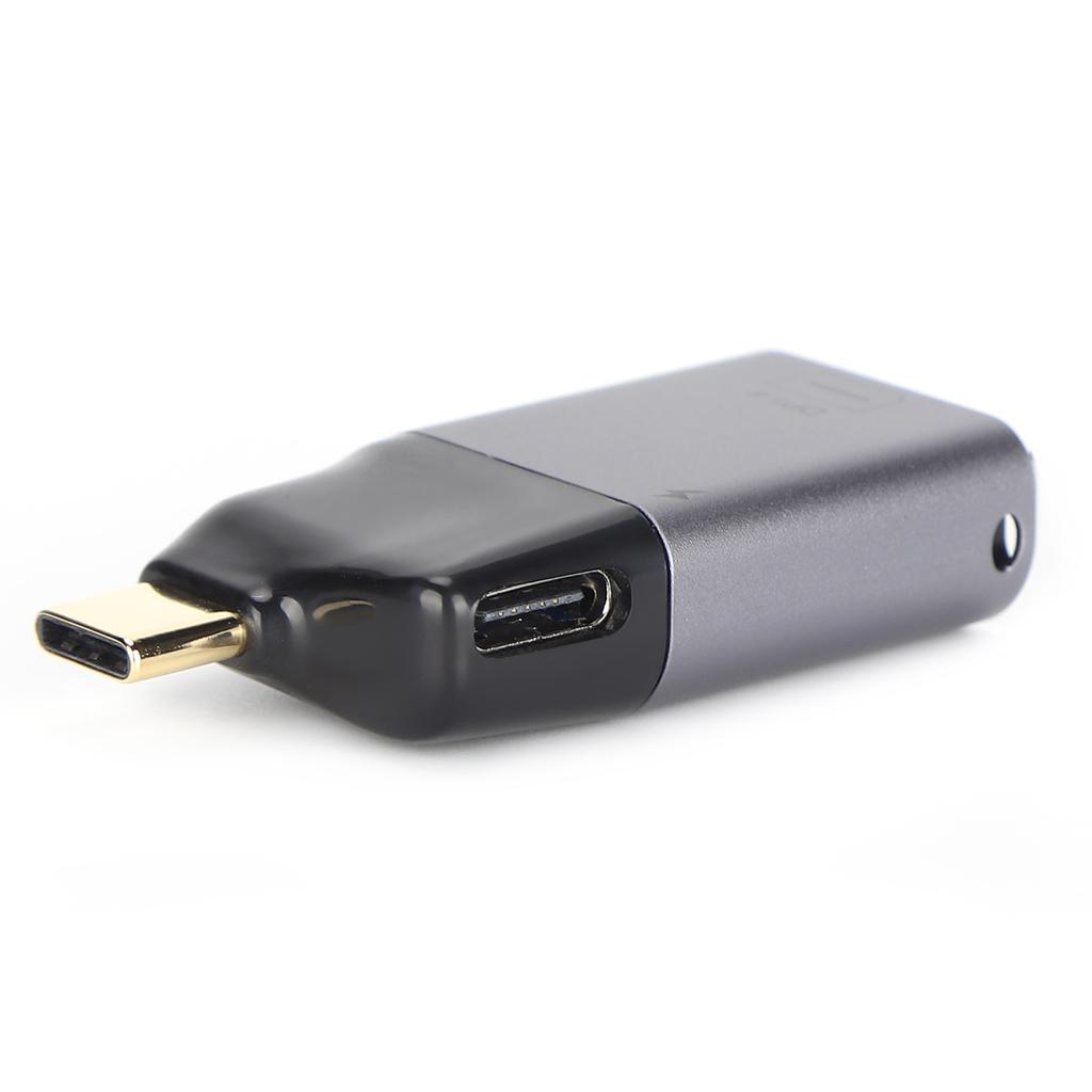 TypeC Male to Mini DP Female Adapter Portable TypeC to DP Adapter Compatible for Windows Android OS X