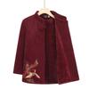 New festive fleece jacket winter clothing women's mink fleece top clothing old hair