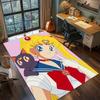 Sailor Moon Anime Teppich Großer Teppich Rutschfeste Waschbare Fußmatte Gamer Zimmer Schlafzimmer Heimdekoration -QJY