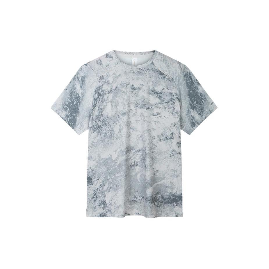 Anta T Shirt Men s Beige Pink Gray 152420118-2 2XL