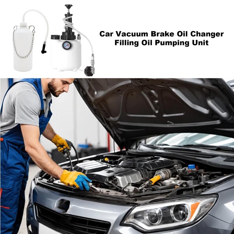 Brake Fluid Bleeder Kit Quick Release Automotive Replacement Supplies 3L Brake Liquid Bleeding Kit For Trailer RV Sedan Pickup