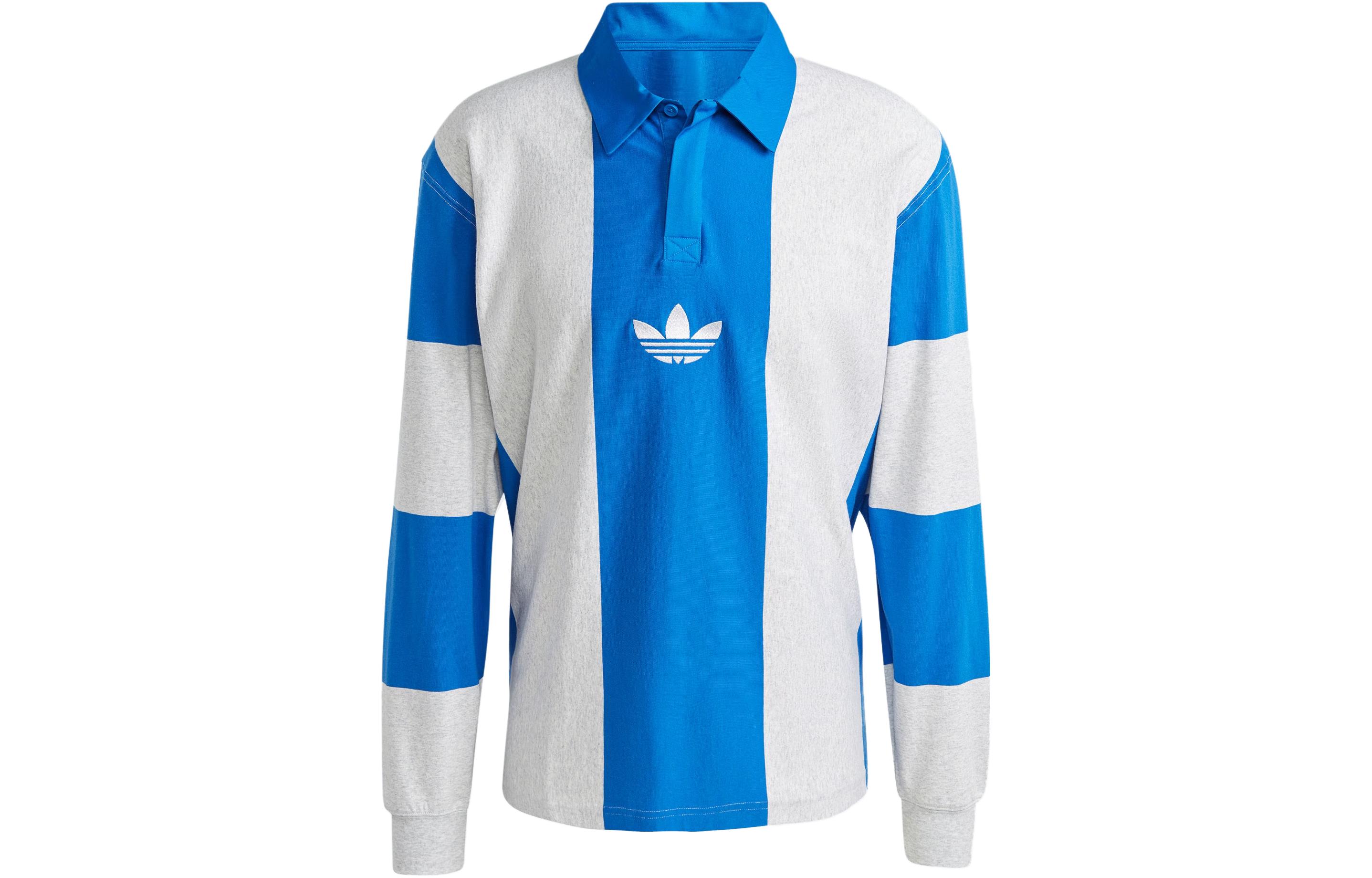 Adidas Originals Polo Shirt Men s Blue IM4584 S