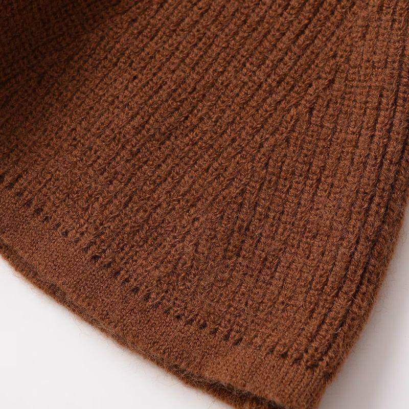 Kaslead New Women clothes Western Style Fashion Skirt Decoration Thread Knitted Top