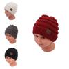 Trendy Kids Knitted Hat Soft Warm Yarn Beanie For Boys And Girls Winter Spring Fall