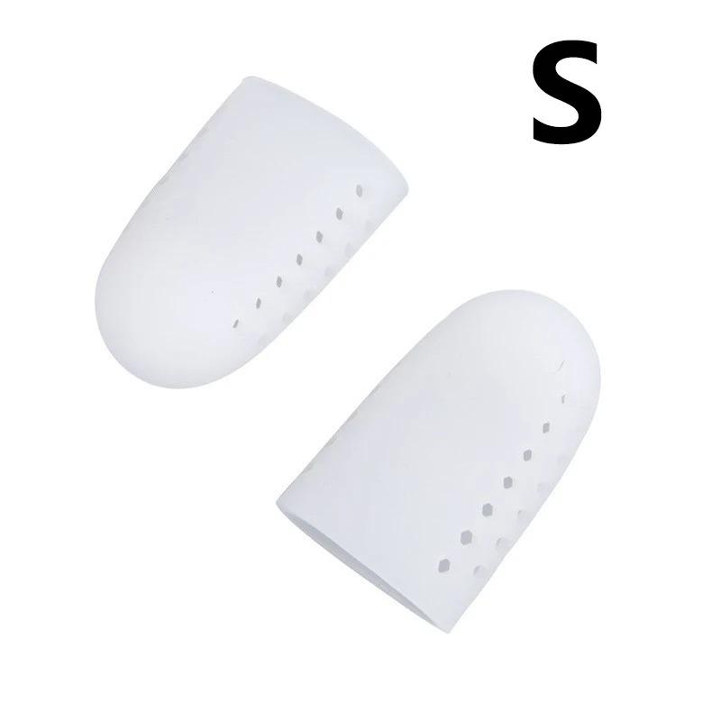 

2Pcs Silicone Toe Caps Anti-Friction Breathable Prevents Blisters Toe Caps Cover Protectors Foot Care Toe Protector