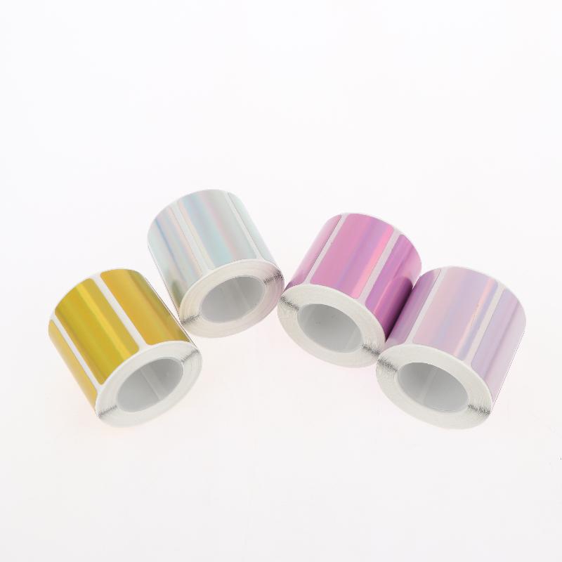 1 Roll Laser-Color Silver/Matte Silver Labels Thermal Transfer Printing Paper Round Square Sticker For M110 Printer For Phomemo