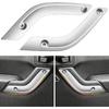 Interior Door Grab Handle Inserts Cover, Door Handle Trim Cover | Replacement for Jeep Wrangler JK JKU 2011-2018, Replaces 1RC72JAHAD