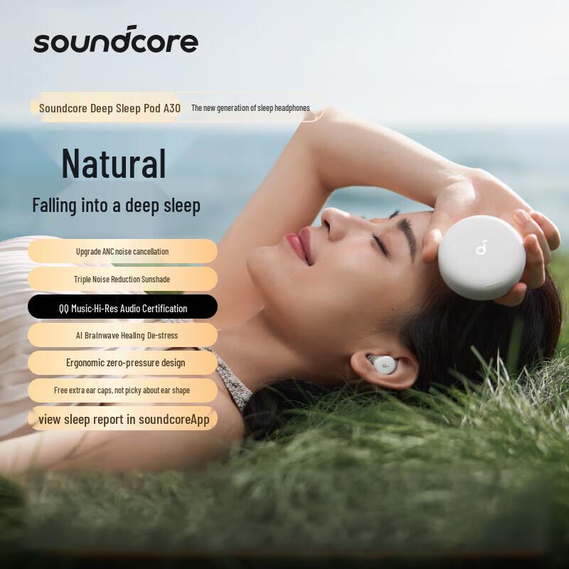 

Бездротові навушники для сну Soundcore Sleep A30