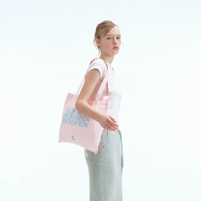 NYLON SHOULDER BAG (PINK)