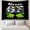 Custom Name 67 Print Tapestry, Backdrop, Easy Setup, Ideal for Bedroom, Office & Living Room, with Aesthetic Wall Hanging Decor.