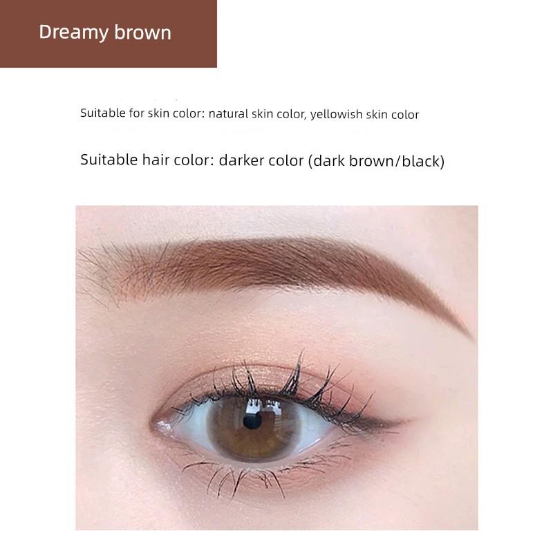 Novo Ultra-Fine Eyebrow Pencil Female Waterproof Sweat-Proof Long Lasting Fadeless Distinct Look Wild Eyebrow Light Color Newbie Beginner